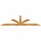 Ekena Millwork Richland Rough Sawn Timber Gable Bracket, Western Red Cedar, 84"W x 21"H x 4"D x 4"F, 6/12 Pitch GBW084X21X0404RIC00RWR - alternate 1